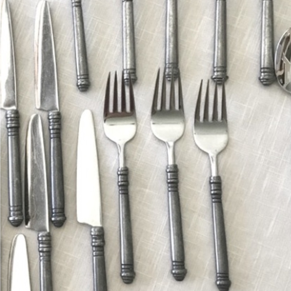 ISO Pottery Barn Pewter Flatware